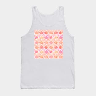 Orange and rose scales Tank Top